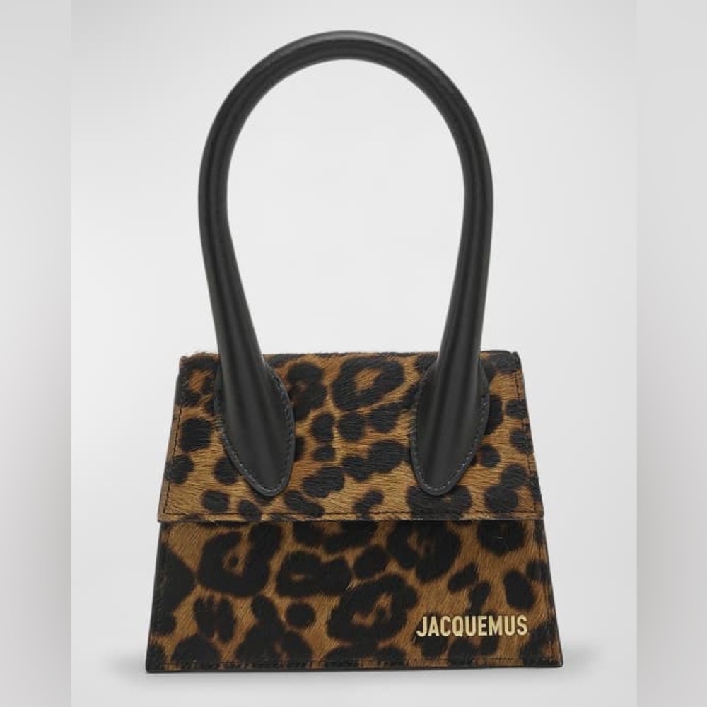 Jacquemus Le Chiquito Moyen Leopard